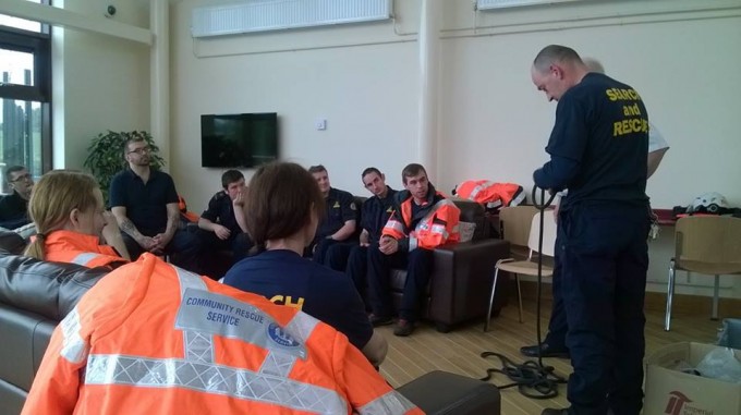 Portglenone host Community Rescue Service training