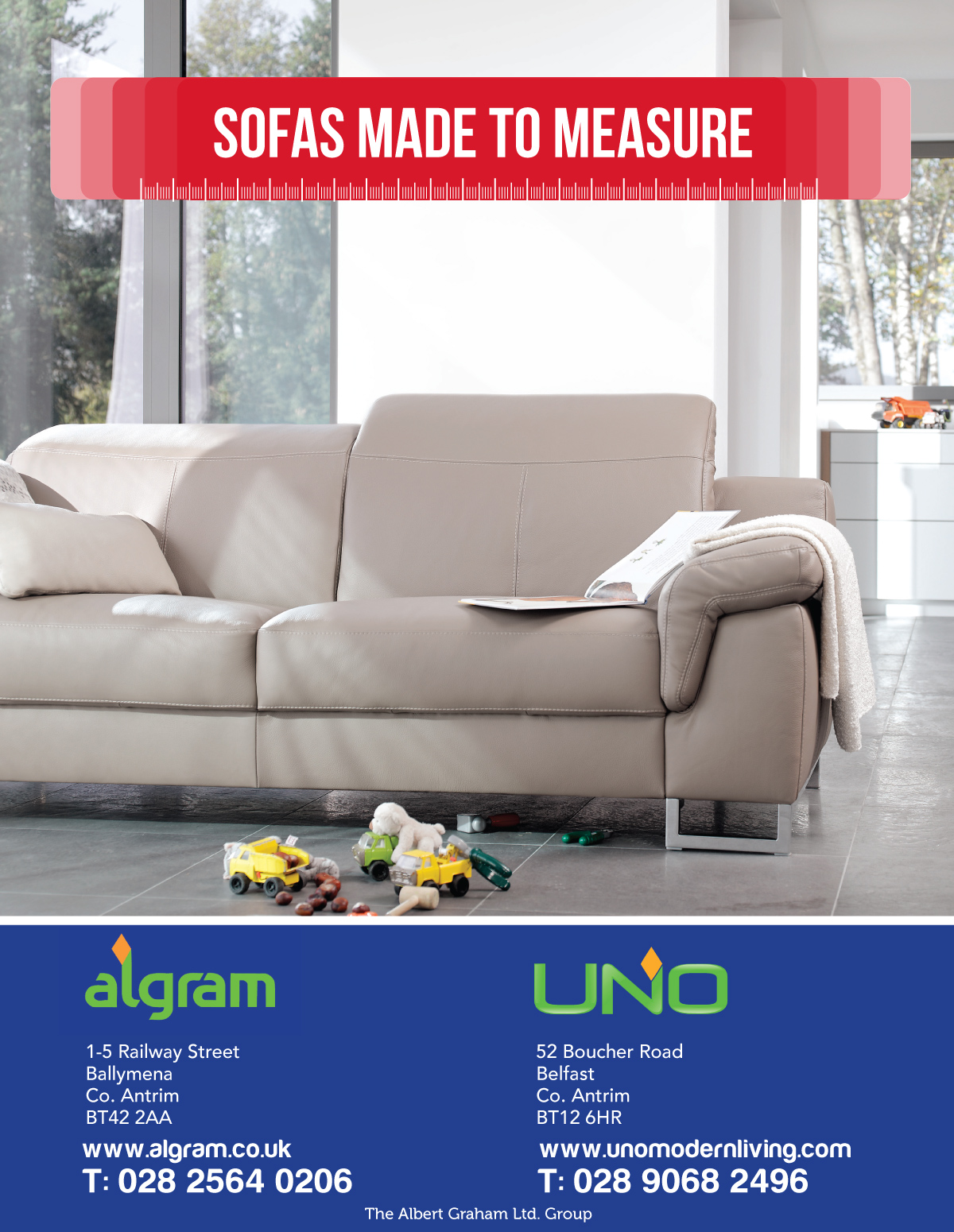 Made to Measure Sofa at Algram Ballymena Ballymena Today