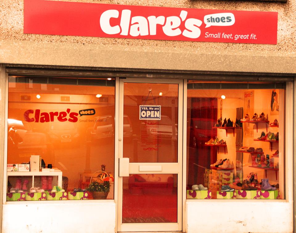Clare’s Shoes Ballymena