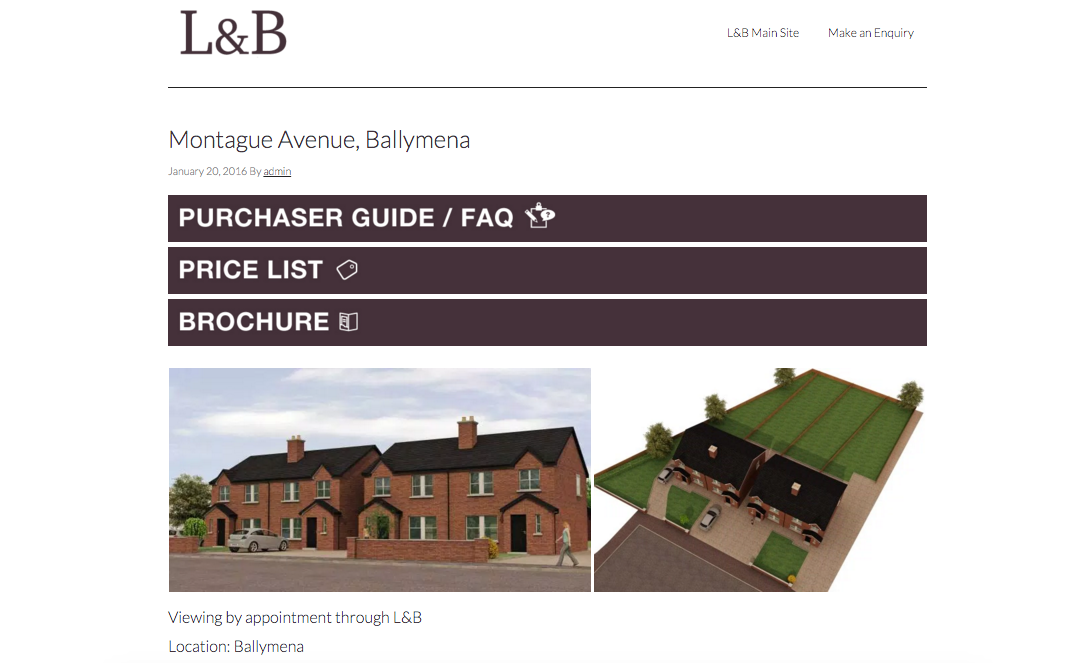 New Homes – Ballymena