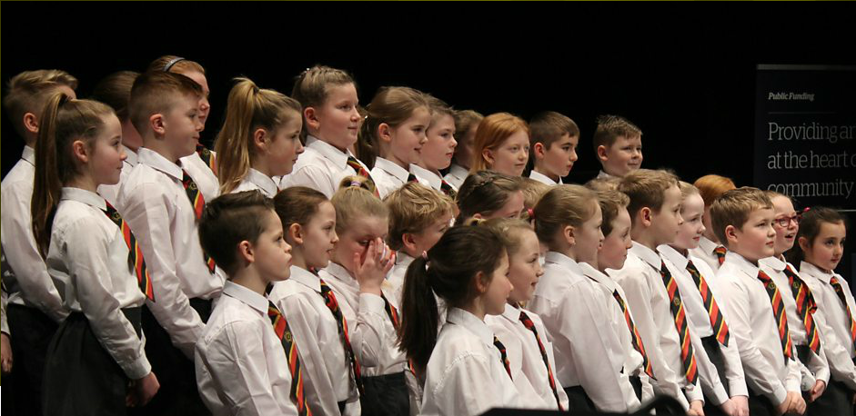 Ballykeel Primary School perform for School Choir of the Year