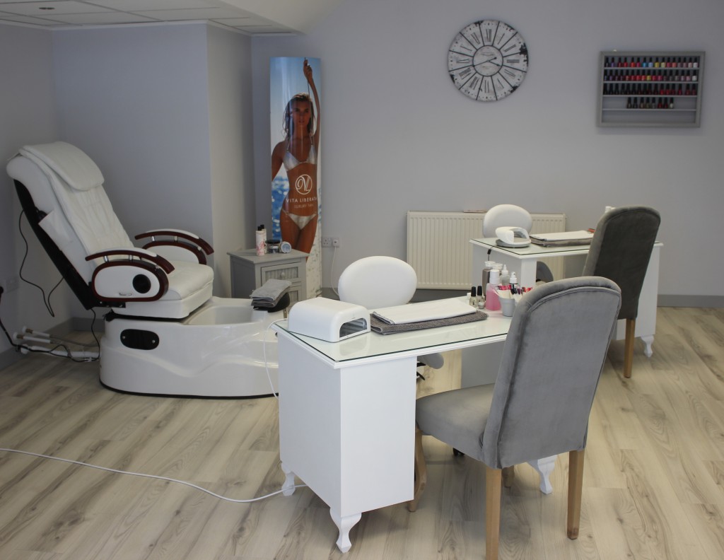 Ballymena beauticians Willow Beauty interior