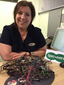 Ballymena Optician collecting glasses for Kenya