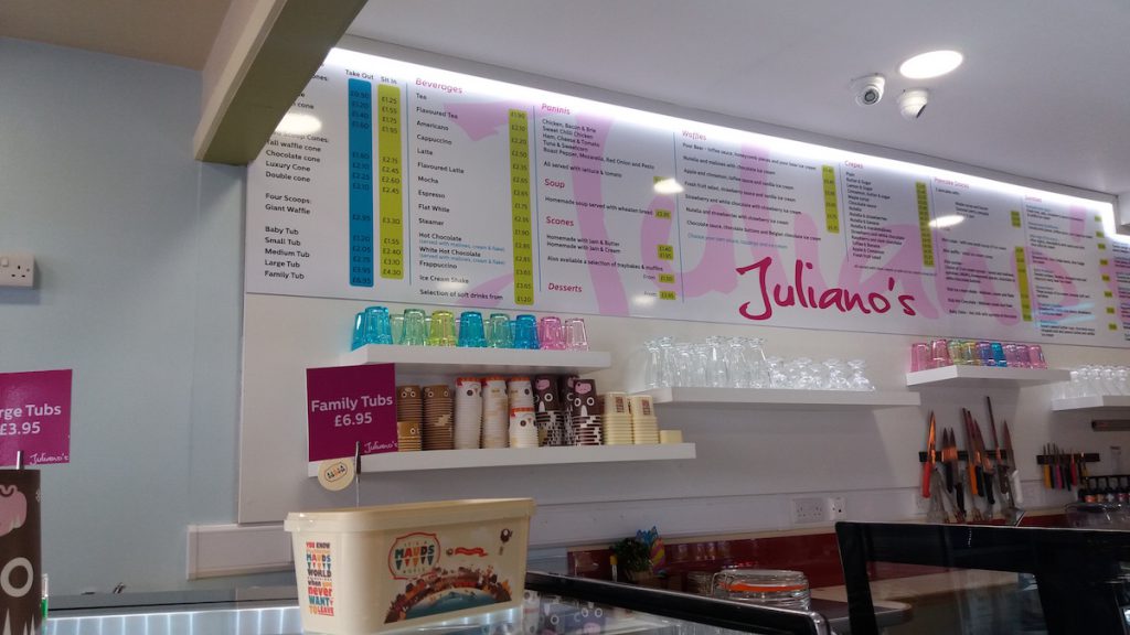 Juliano’s in Ballymena