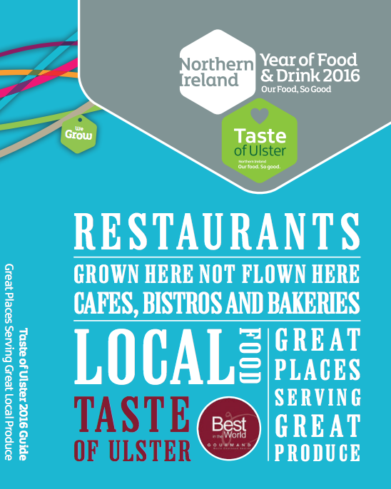 Ballymena Restaurant features in Taste of Ulster Guide