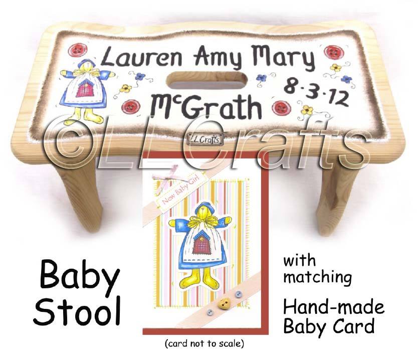 Personalised Baby Present from LL Crafts