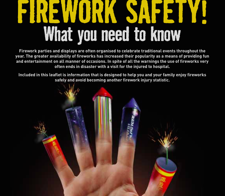Share Firework Safety advice from Ballymena Today