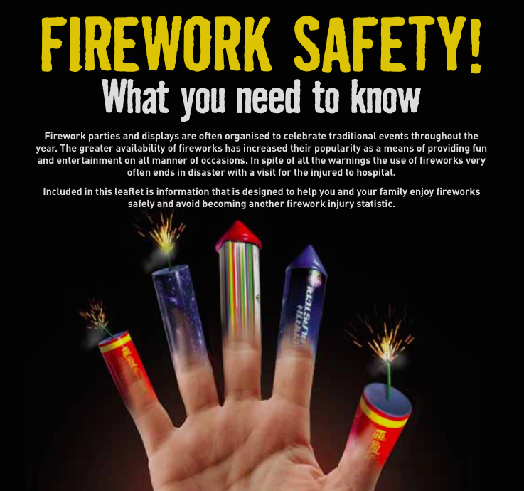 Share Firework Safety advice from Ballymena Today