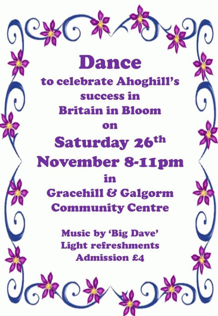 Dance in Gracehill and Galgorm Community Centre