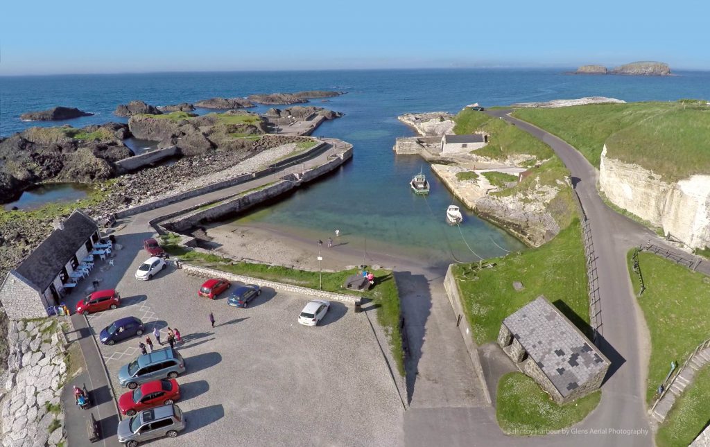 Aerial Photography Exhibition featuring the Co. Antrim Coastline