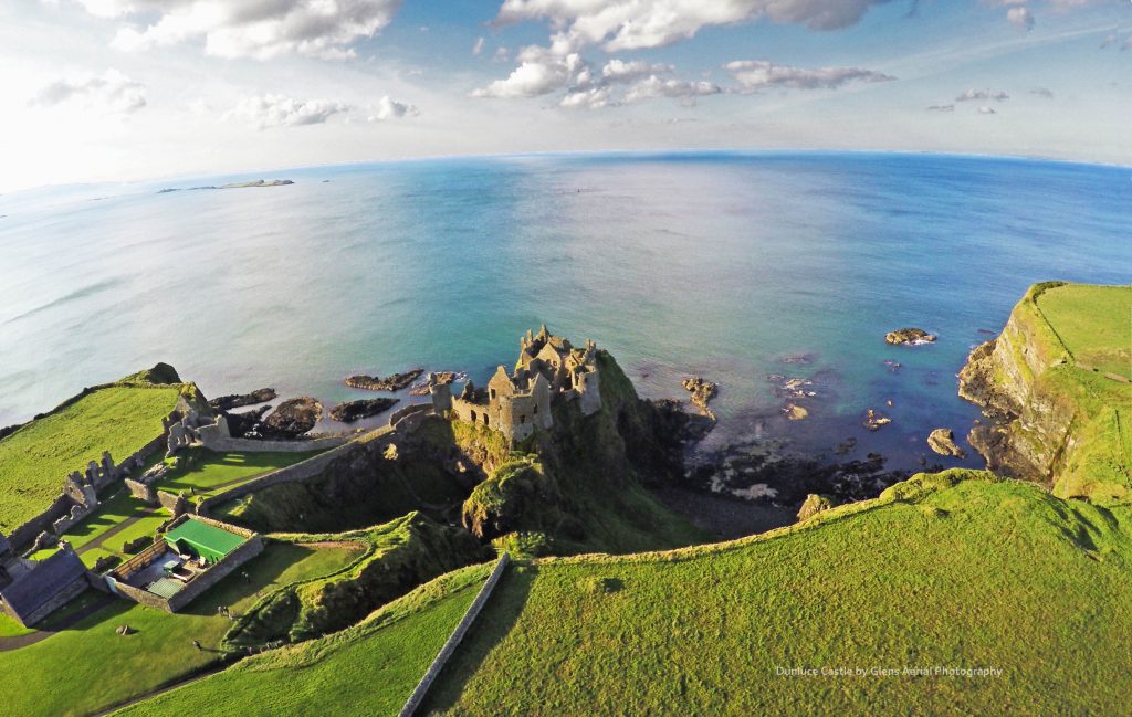 Aerial Photography Exhibition featuring the Co. Antrim Coastline