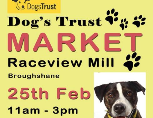 Raceview Mill Market is Supporting Dogs Trust