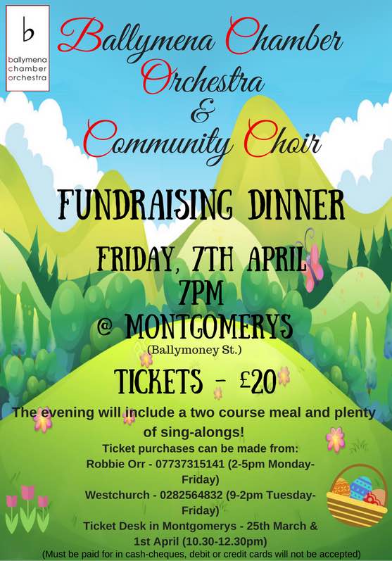 Ballymena Chamber Orchestra & Community Choir Fundraising Dinner