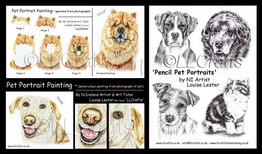 Pet Portraits in Ballymena | LL Crafts