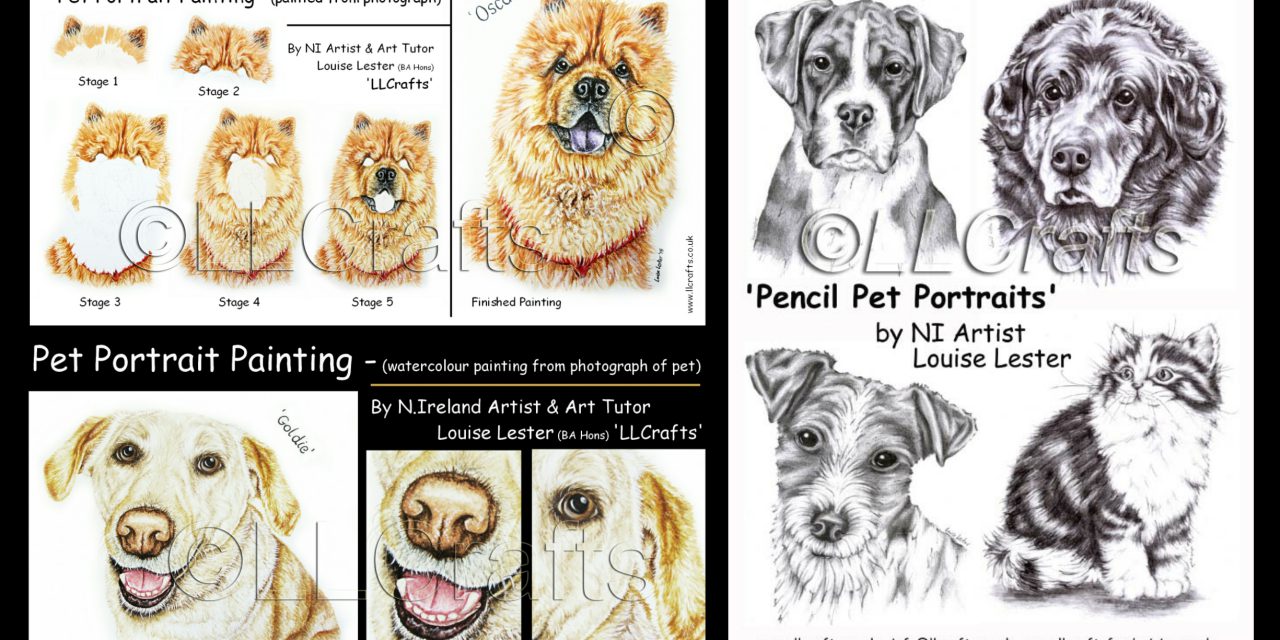 Pet Portraits in Ballymena | LL Crafts