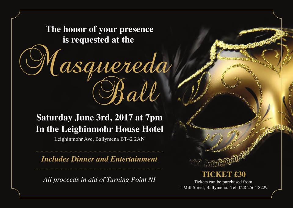 Masquerade Ball 2017 in aid of Turning Point NI