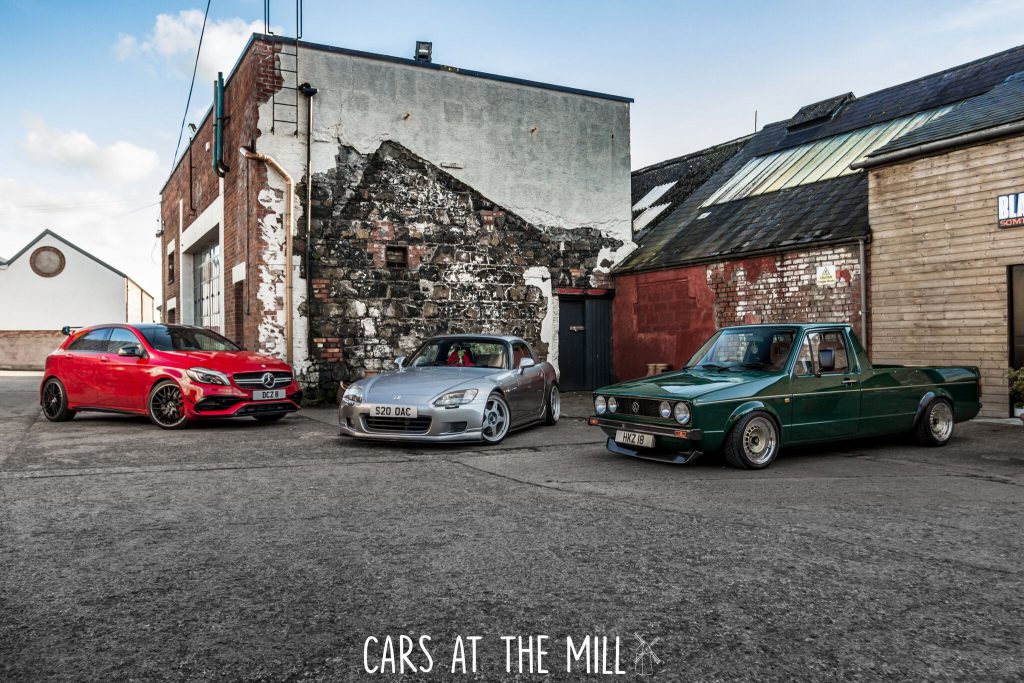 Cars At The Mill at Raceview Mill Broughshane