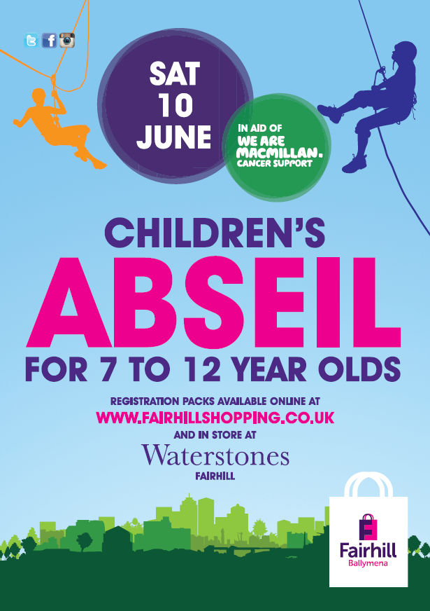 Abseil for Macmillan Cancer Support - Ballymena