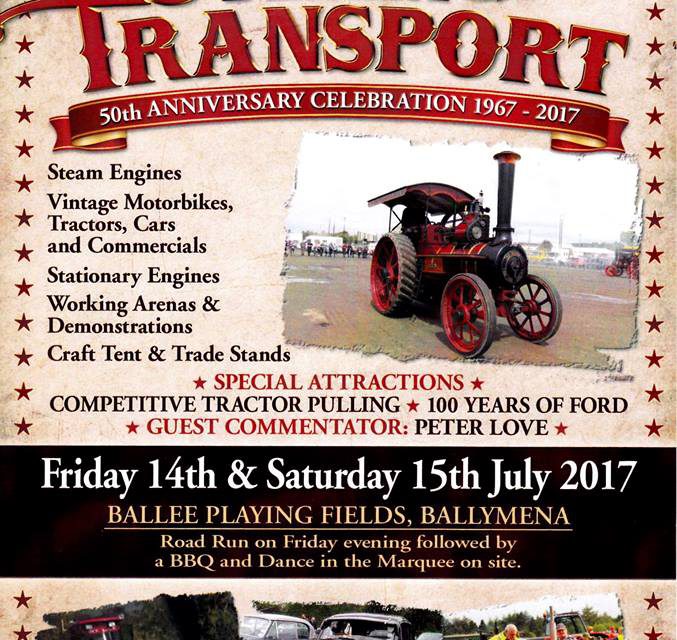 Festival of Steam & Transport 50th Anniversary – Ballymena