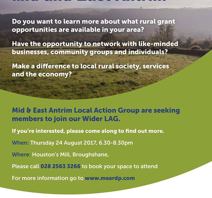 Mid and East Antrim Local Action Group Information Evening