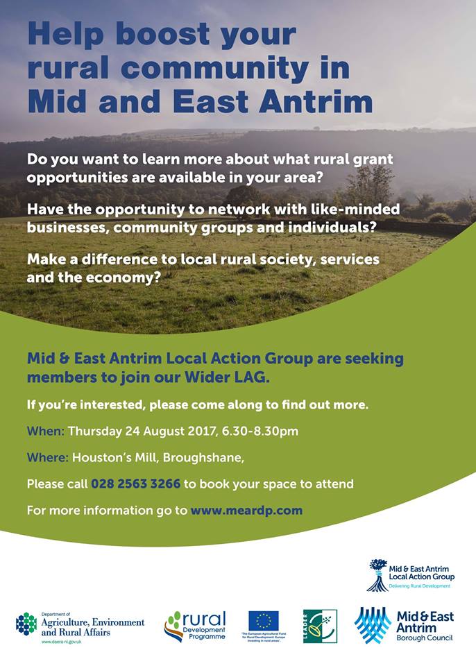 Mid and East Antrim Local Action Group Information Evening