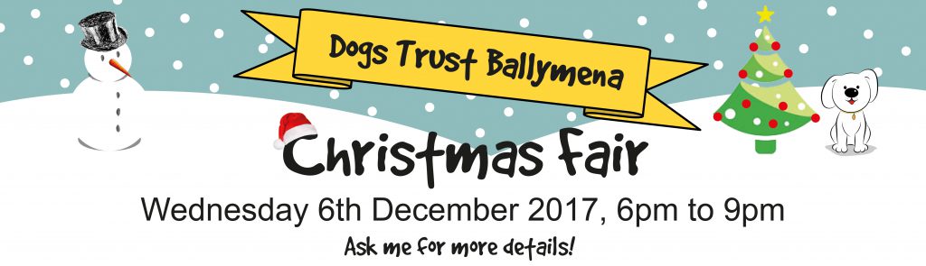 Dogs Trust Ballymena Annual Christmas Fair