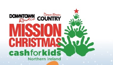 Cash For Kids Appeal Drop Off Point in Ballymena Town Centre