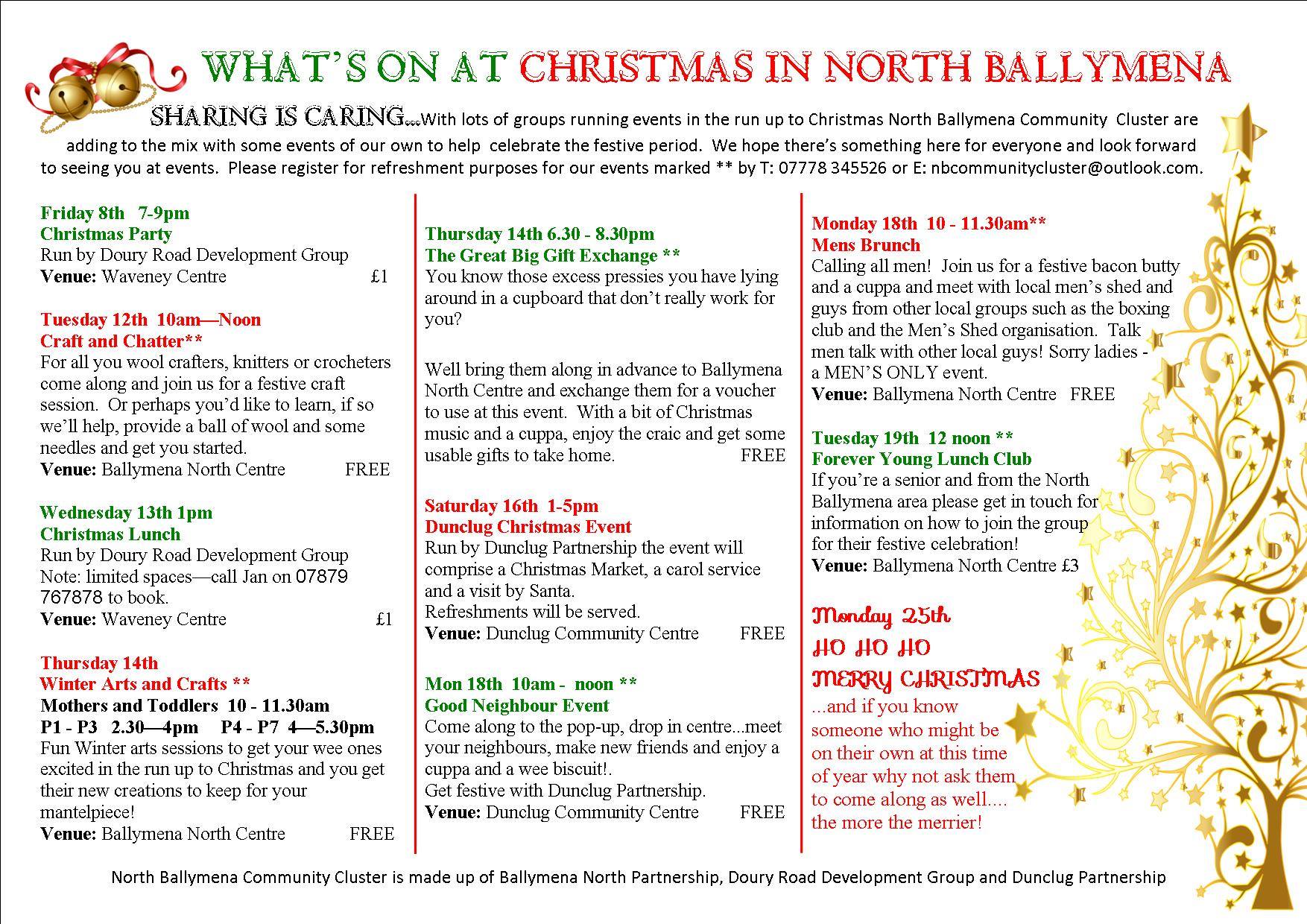 Christmas at Ballymena North Community Centre