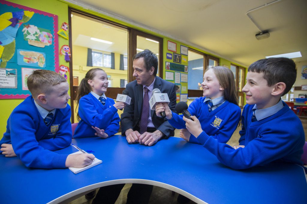 Attention all budding news correspondents in Ballymena schools