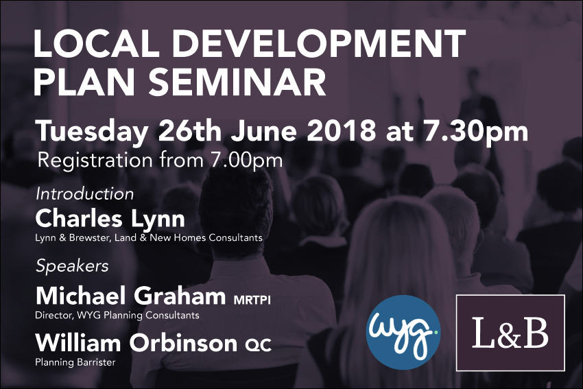 Local Development Plan Seminar | Lynn & Brewster (L&B)