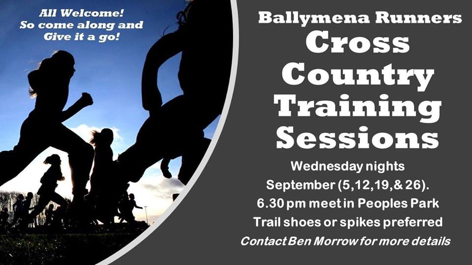 Ballymena Runners Cross Country Training