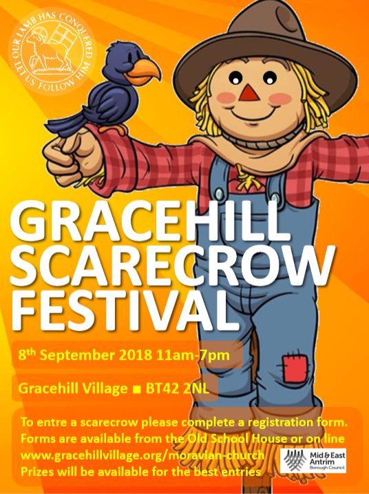 Gracehill Village Heritage Open Day & Scarecrow Festival