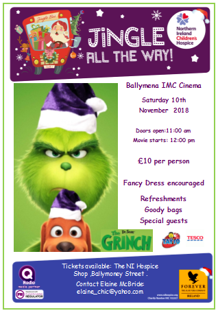 Ballymena Hospice Support Group Christmas Fundraisers