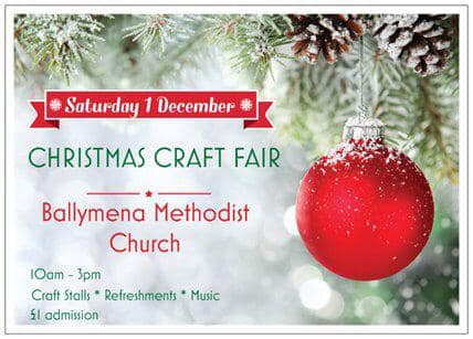 Ballymena Methodist Church Christmas Craft Fair