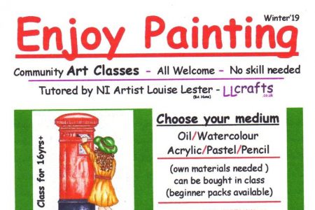 Community Art Classes in the Ballymena area
