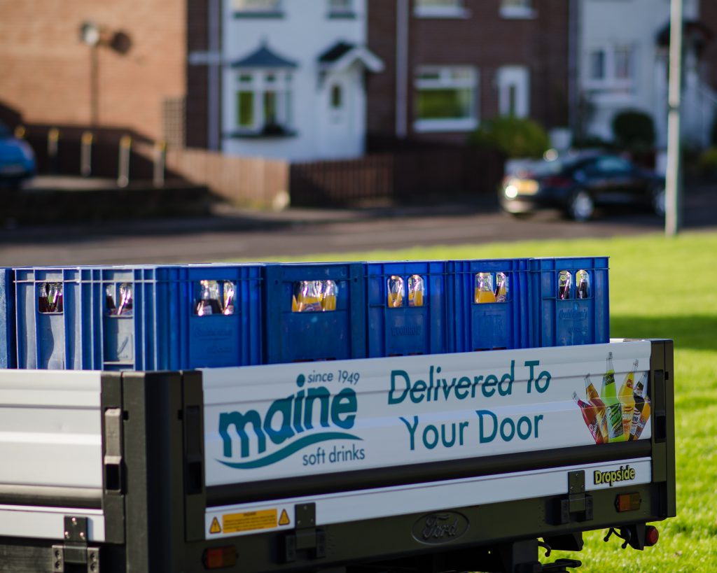 It's The Maine Man! - Delivering soft drinks for 70 years