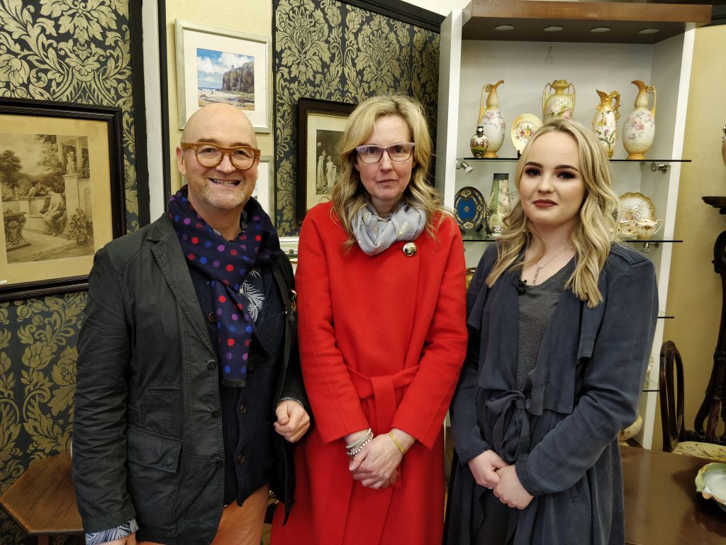 BBC Antiques Road Trip comes to Angela's Antiques Ballymena