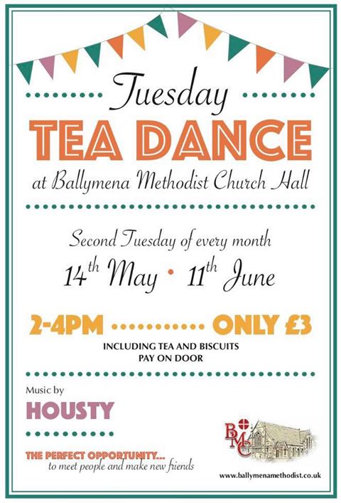 Tea Dances at Ballymena Methodist Church
