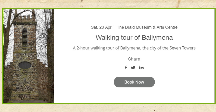 Walking Tours in Ballymena – Roots Revealed