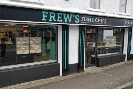 Frew’s Award Winning Fish and Chips, Ahoghill