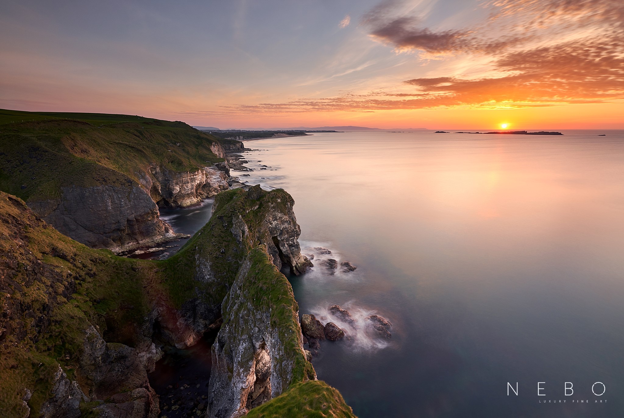 Portrush – the golf and some stunning Nebo Fine Art images