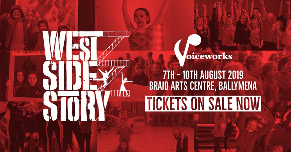 Voiceworks NI presents West Side Story at The Braid Arts Centre