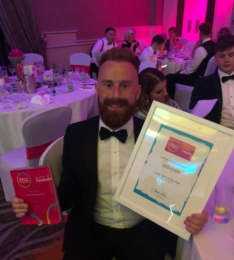 Lifestyle Fitness Ballymena wins 'Best Large Gym of the Year' Award