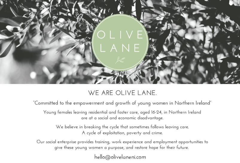 Olive Lane Launch Night at The Braid Arts Centre