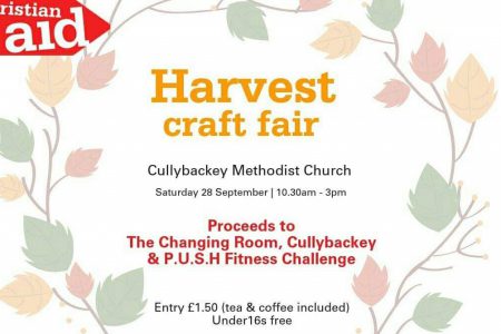 Christian Aid Harvest Craft Fair in Cullybackey