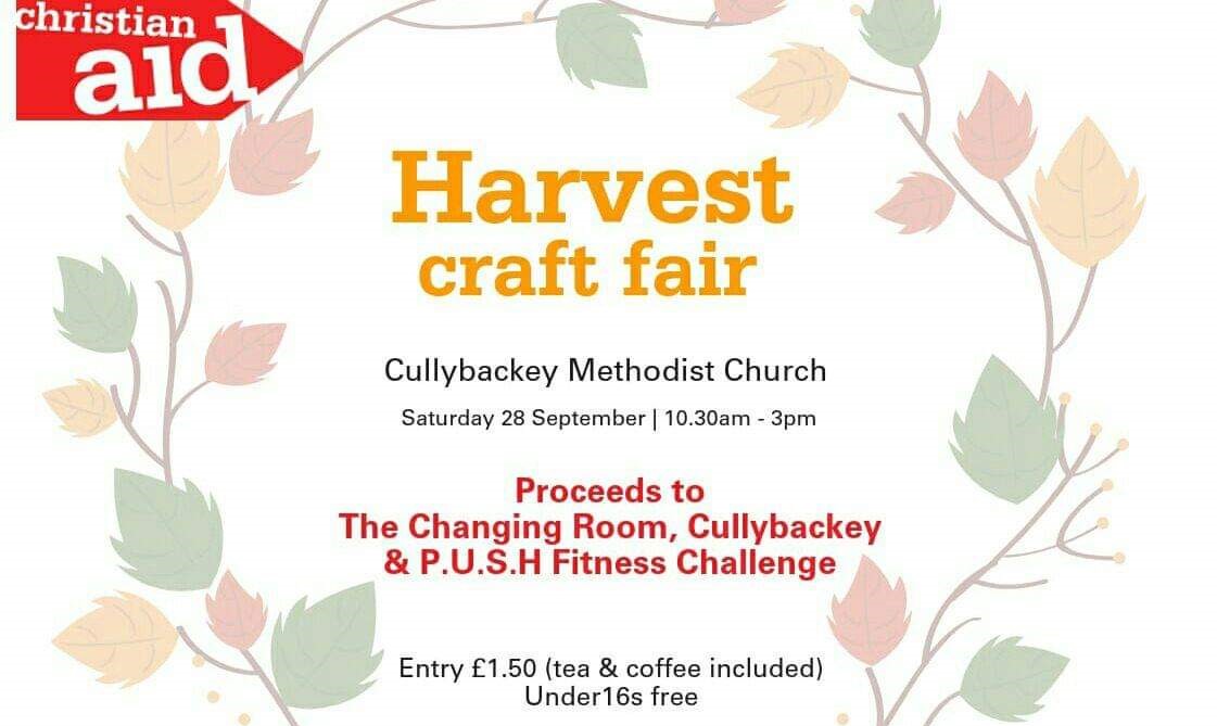 Christian Aid Harvest Craft Fair in Cullybackey