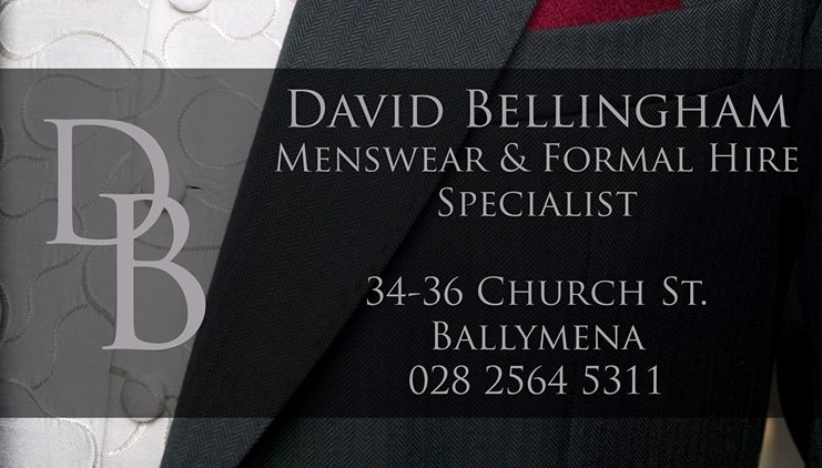 David Bellingham Menswear Retirement Sale