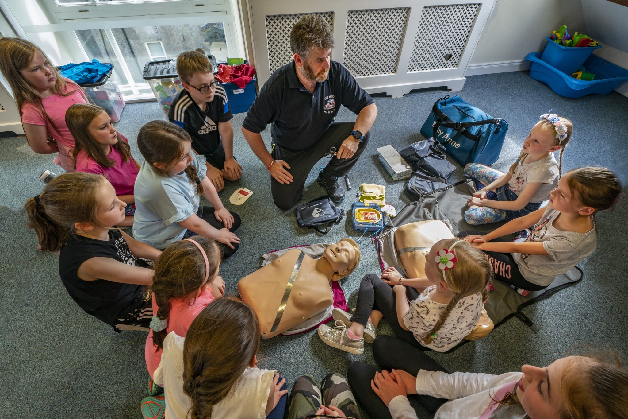 Ballymena First Aid delivers training to Gracehill After School Club