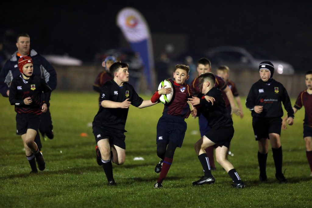 Ballymena team take part in Maxol Mini Rugby Festival