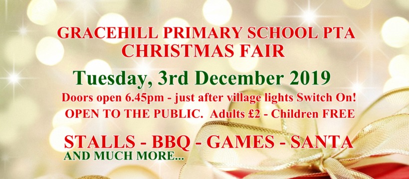 Gracehill Primary School PTA Christmas Fair